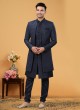 Designer Lucknowi Work Indowestern Set For Men